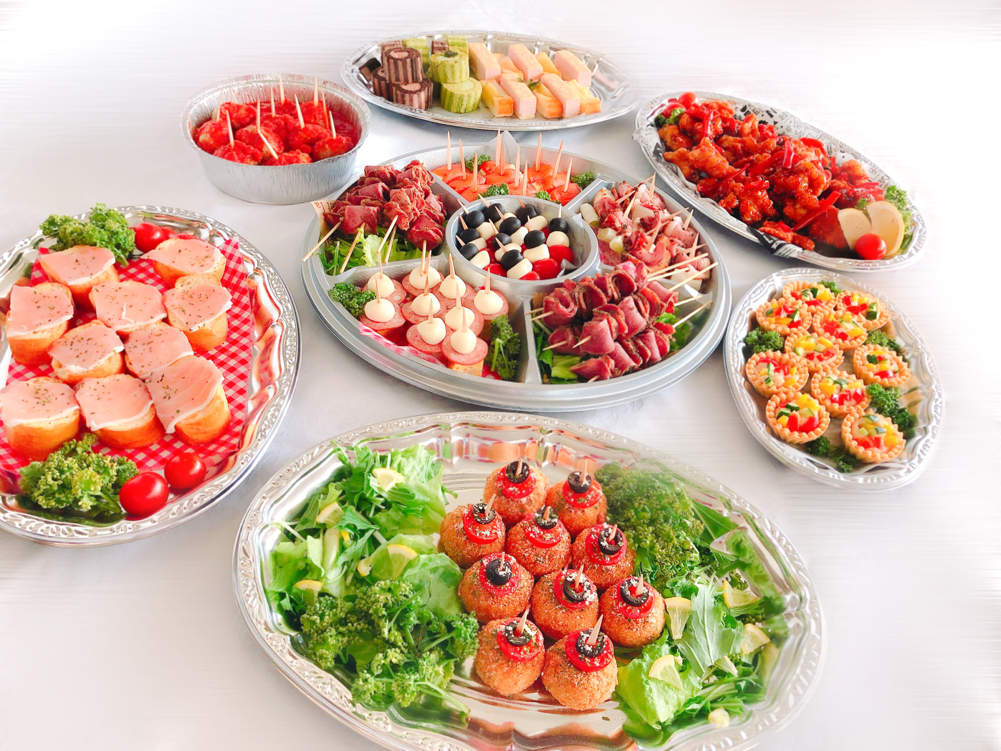 デリバリー オードブル 名古屋 おすすめ ホームパーティー 誕生日 お食事会 おしゃれ 料理 ピンチョス 小分け カッププレート ケータリング オフィスでパーティー 歓送迎会 新生活 名古屋でケータリング 出張パーティーを愛知 岐阜 三重でお探しなら