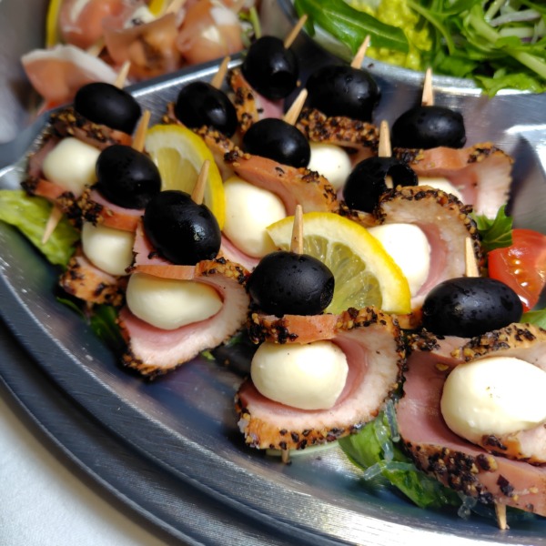 合鴨モッツァレラ